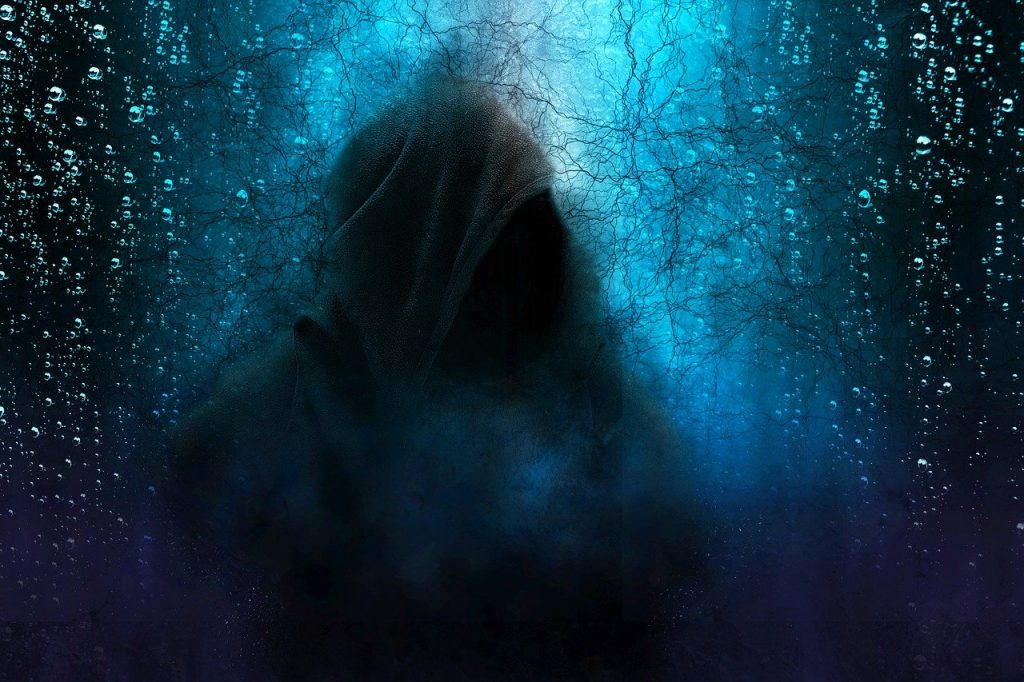 image montrant une silhouette angoissante