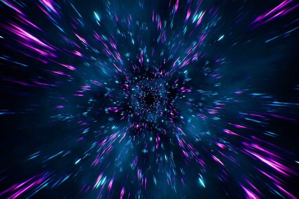 Espace repésentant des ondes, des vibrations