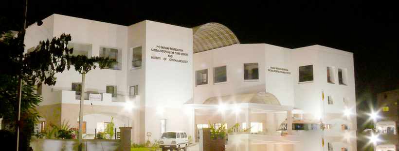 Image du complexe hospitalier "Global Hospital" situé en Inde, dans le Rajasthan