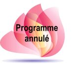 Message "Annulation" sur fond coloré