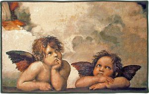 Les deux anges peints par Raphaël