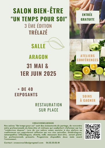 affiche salon bien être à Trélazé