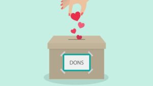 Boite de dons