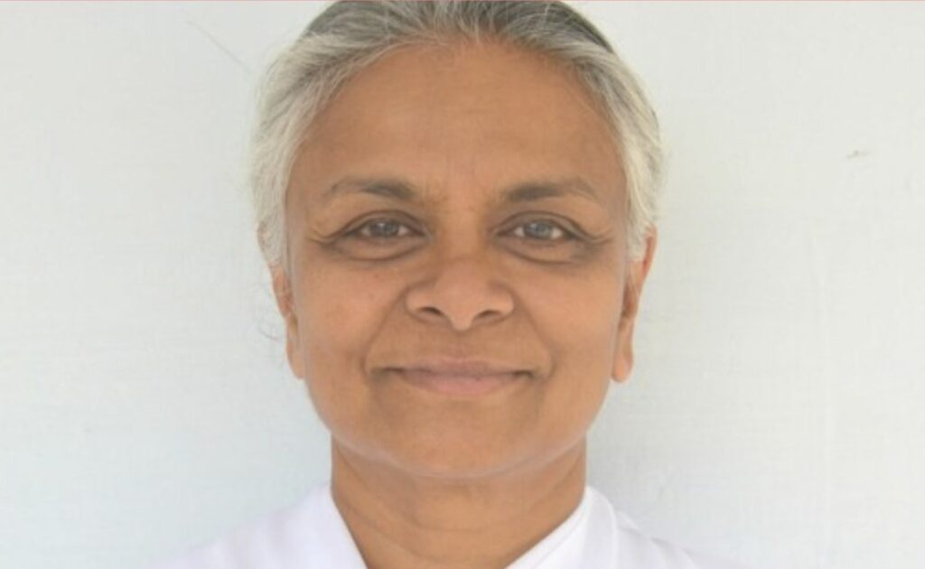 Portrait rapproché de Manda Patel