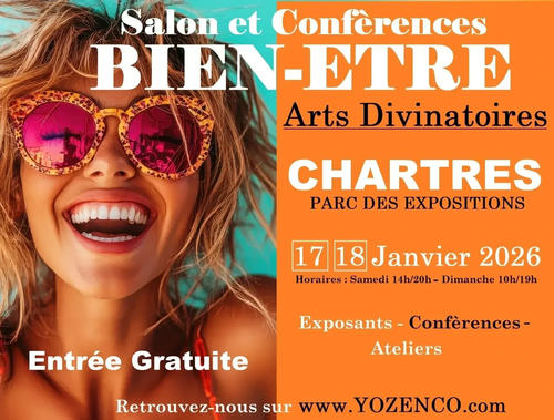 Salon BIEN-ÊTRE - Chartres - 17 et 18 janvier 2026
