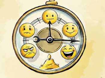 Un baromètre constitué de smiley