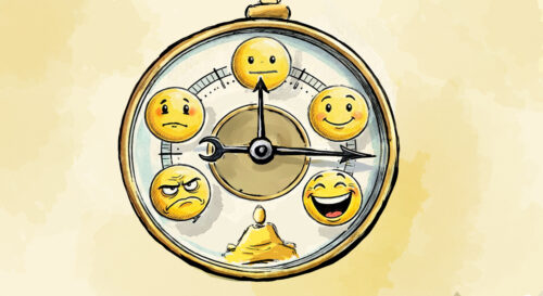 Un baromètre constitué de smiley